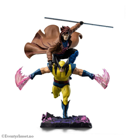 Marvel Deluxe Art Scale Statue 1/10 X-Men´97 Gambit & Wolverine 29 cm Collectibles
