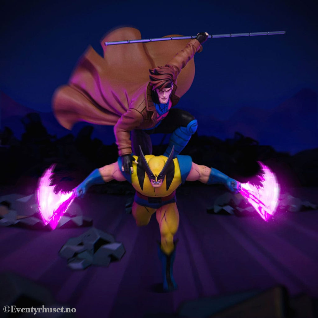 Marvel Deluxe Art Scale Statue 1/10 X-Men´97 Gambit & Wolverine 29 cm Collectibles