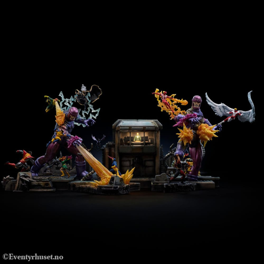 Marvel Demi Art Scale Statue 1/20 X-Men Danger Room Diorama B (Comic Version) 43 cm Collectibles