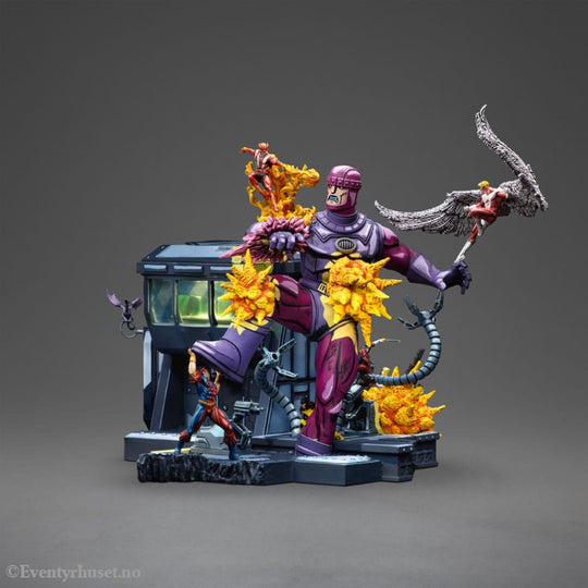 Marvel Demi Art Scale Statue 1/20 X-Men Danger Room Diorama B (Comic Version) 43 cm Collectibles