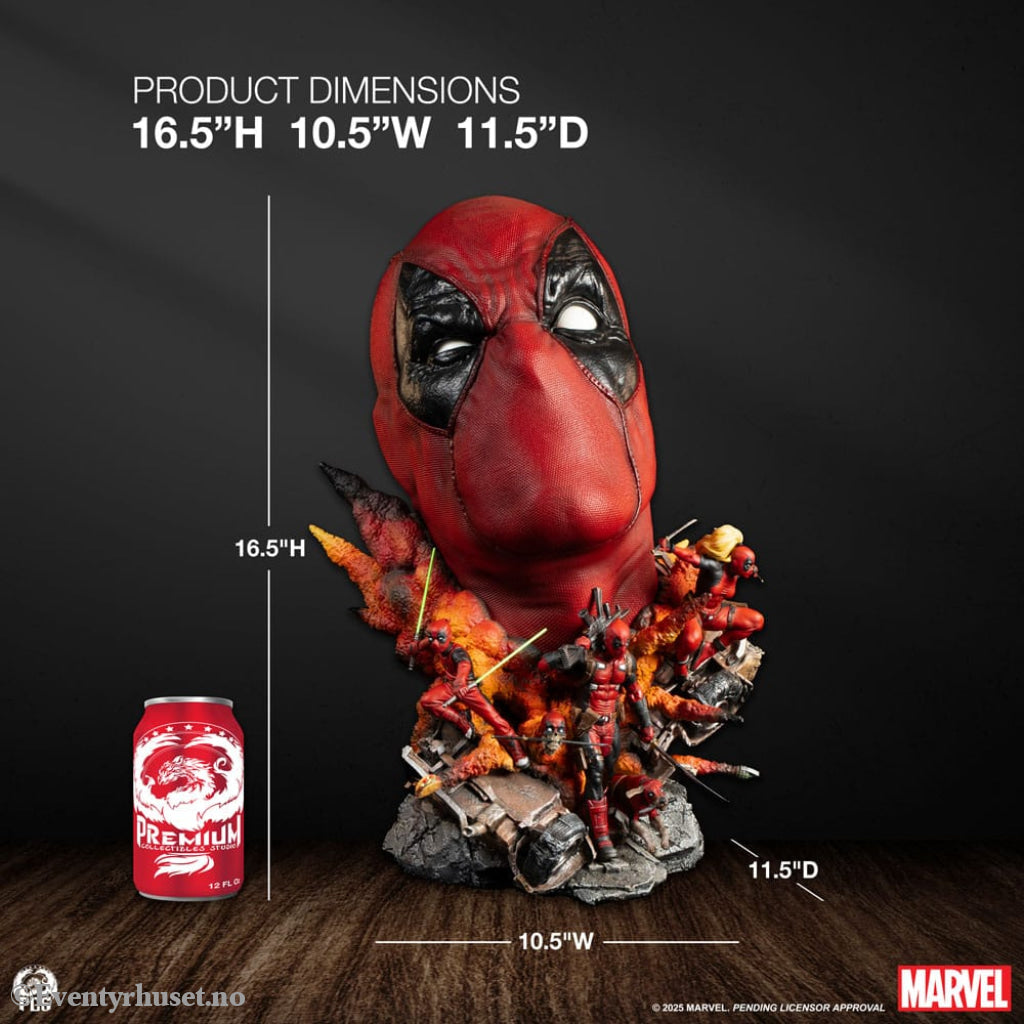 Marvel Fine Art Bust Deadpool 42 cm Collectibles
