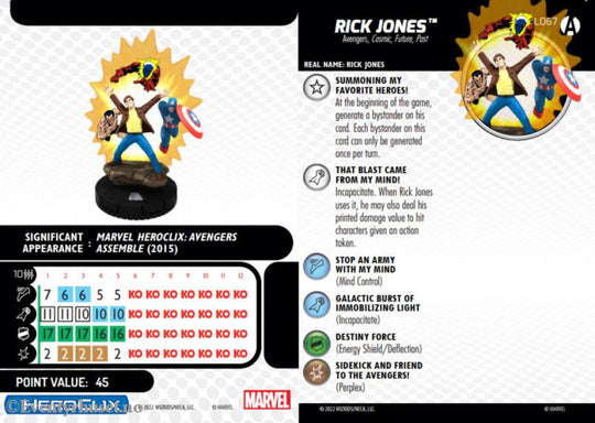 Marvel HeroClix: Avengers Forever Play at Home Kit Games