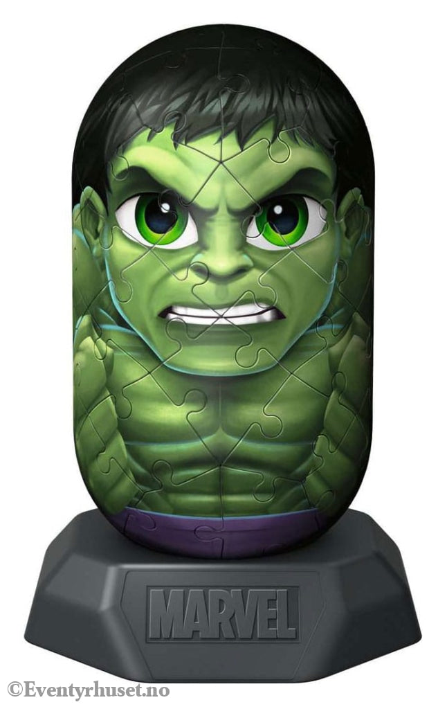 Marvel Hylkies 3D Puzzle Hulk (55 pieces) Games