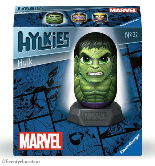 Marvel Hylkies 3D Puzzle Hulk (55 pieces) Games