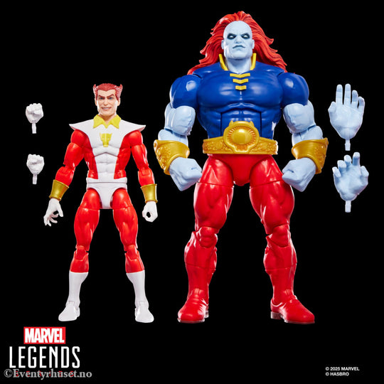 Marvel Legends Action Figure 2-Pack Marvel’s Starfox & Champion of the Universe 15 cm. Mint In Sealed Box (MISB)!