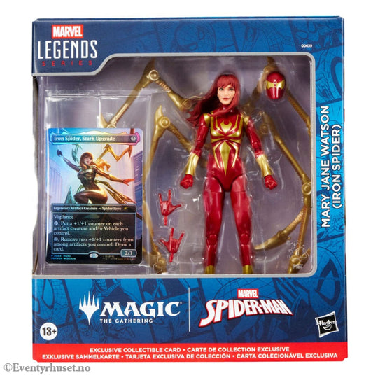 Marvel Legends Magic: The Gathering Action Figure Mary Jane Watson (Iron Spider) (plus Exclusive Foil Card) 15 cm Toys