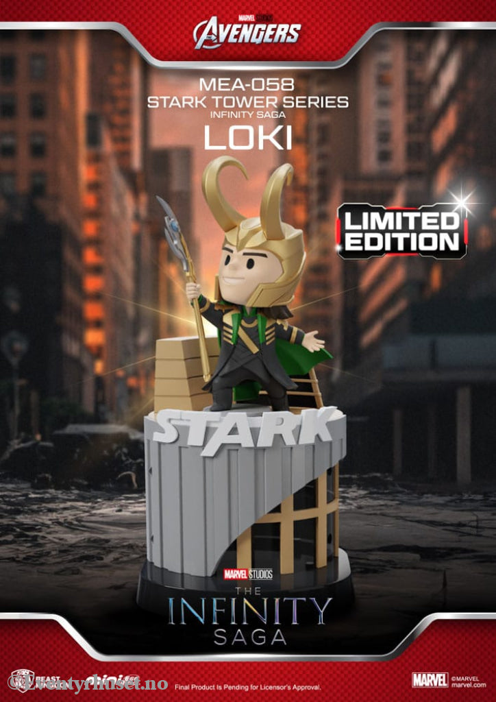 Marvel Mini Egg Attack Figures The Infinity Saga Stark Tower series Tony Stark & Mark VII suit pod mod 12 cm