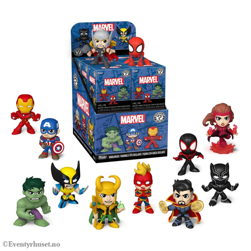 Marvel Mini Figures New Classics 5 cm Display (12) Collectibles