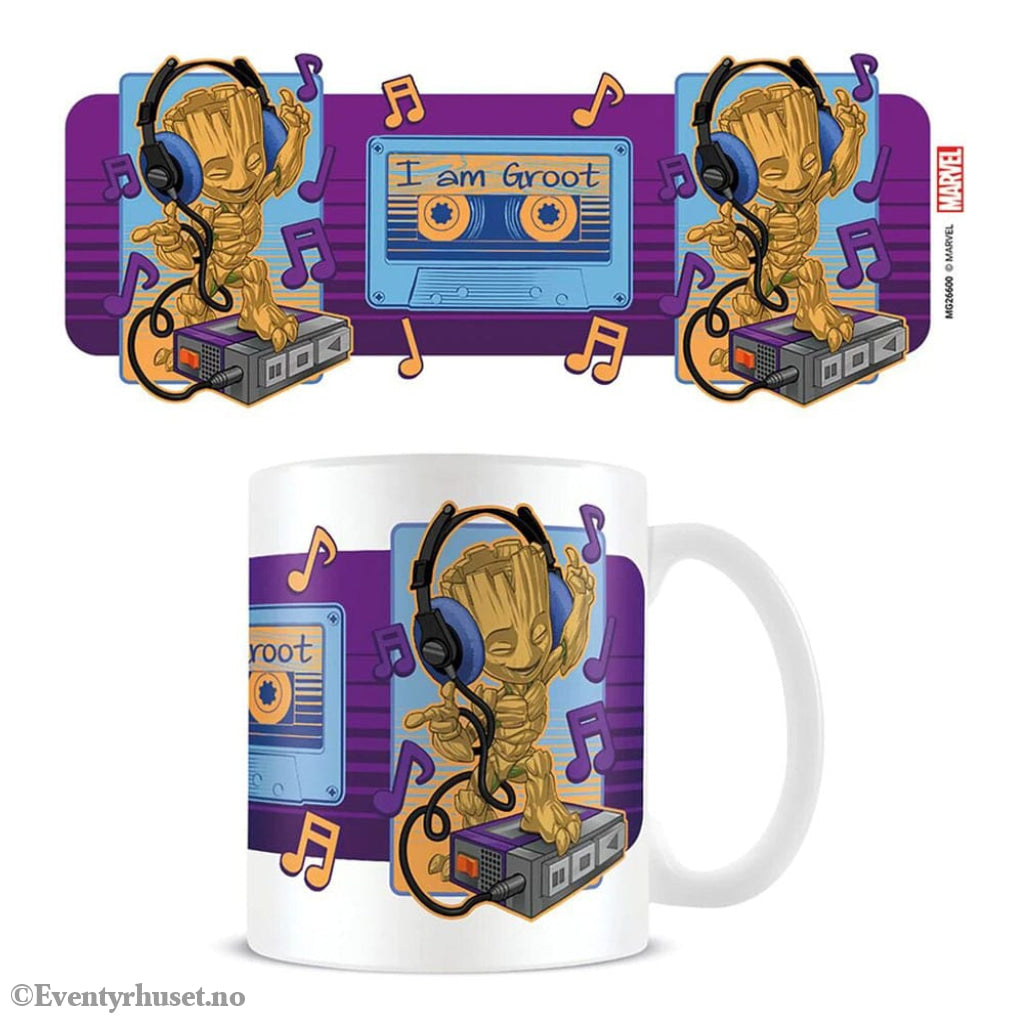 Marvel Mug Guardians of the Galaxy Groot Cassette Home & Gifts