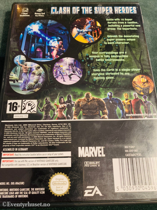 Marvel Nemesis - Rise of the Imperfects. Gamecube.