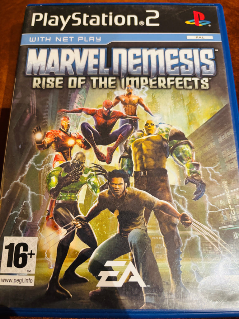 Marvel Nemesis: Rise of the Imperfects. PS2.