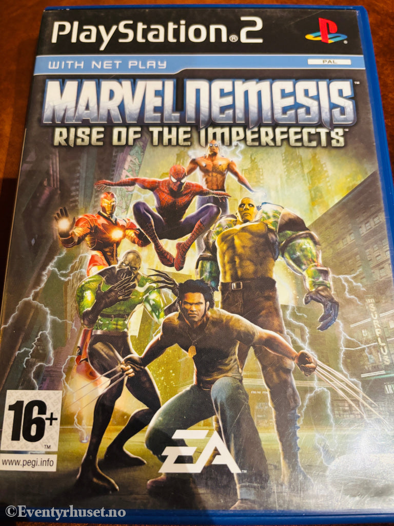Marvel Nemesis: Rise of the Imperfects. PS2.