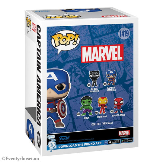 Marvel New Classics POP! Vinyl Figure Captain America 9 cm Collectibles