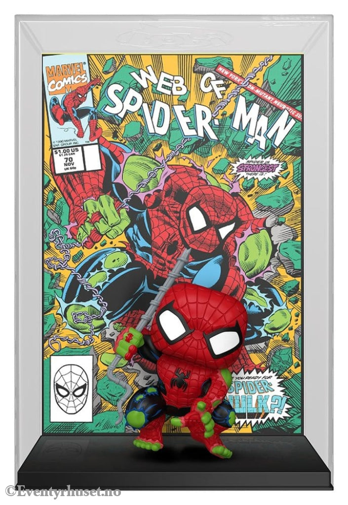 Marvel POP! Comic Covers Vinyl Figure Web of Spider-Man #70 (Spider-Hulk) 9 cm Collectibles