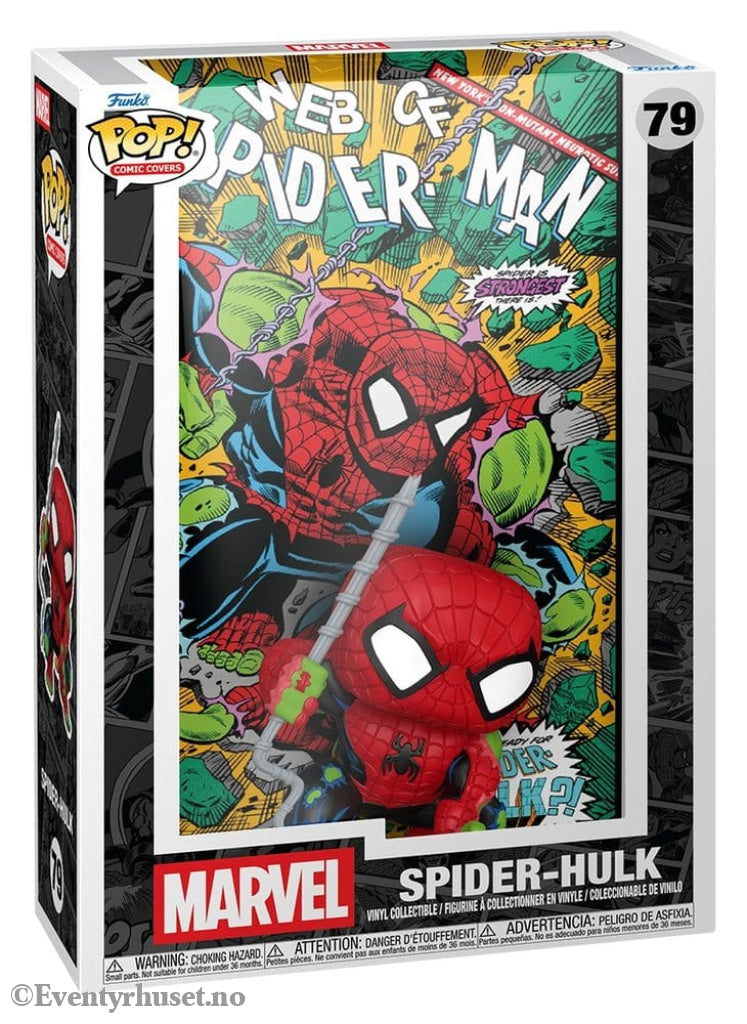 Marvel POP! Comic Covers Vinyl Figure Web of Spider-Man #70 (Spider-Hulk) 9 cm Collectibles
