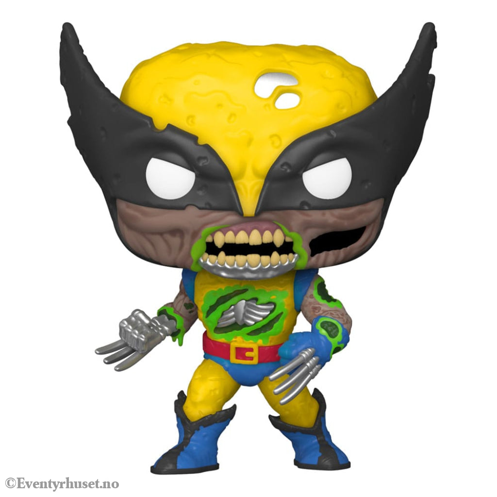 Marvel POP! Movies Vinyl Figure Marvel Zombies- Wolverine(GW) Exclusive 9 cm Collectibles