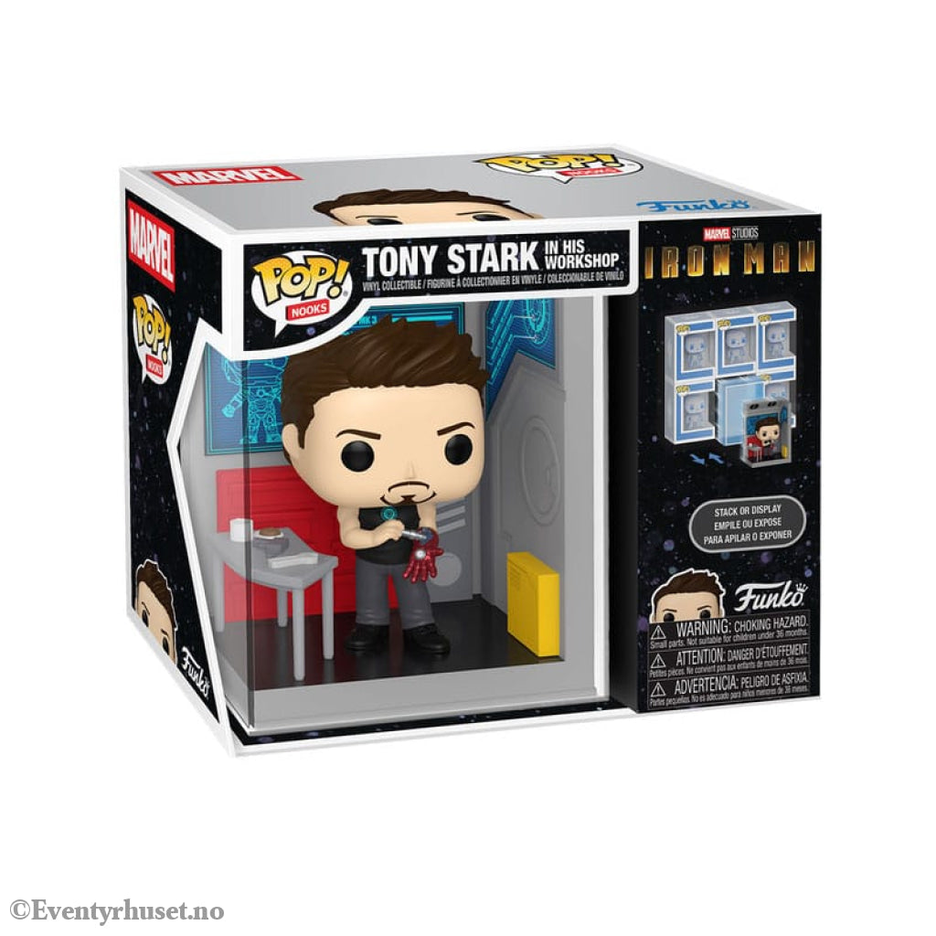 Marvel POP! Nooks Vinyl Figure Tony’s Garage 9 cm Collectibles