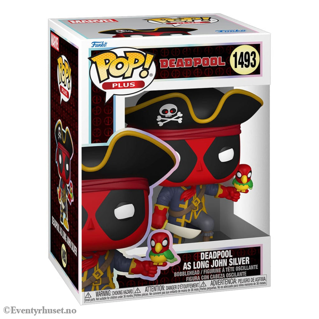 Marvel POP! Plus Vinyl Figure Deadpool as Long John Silver 9 cm Collectibles