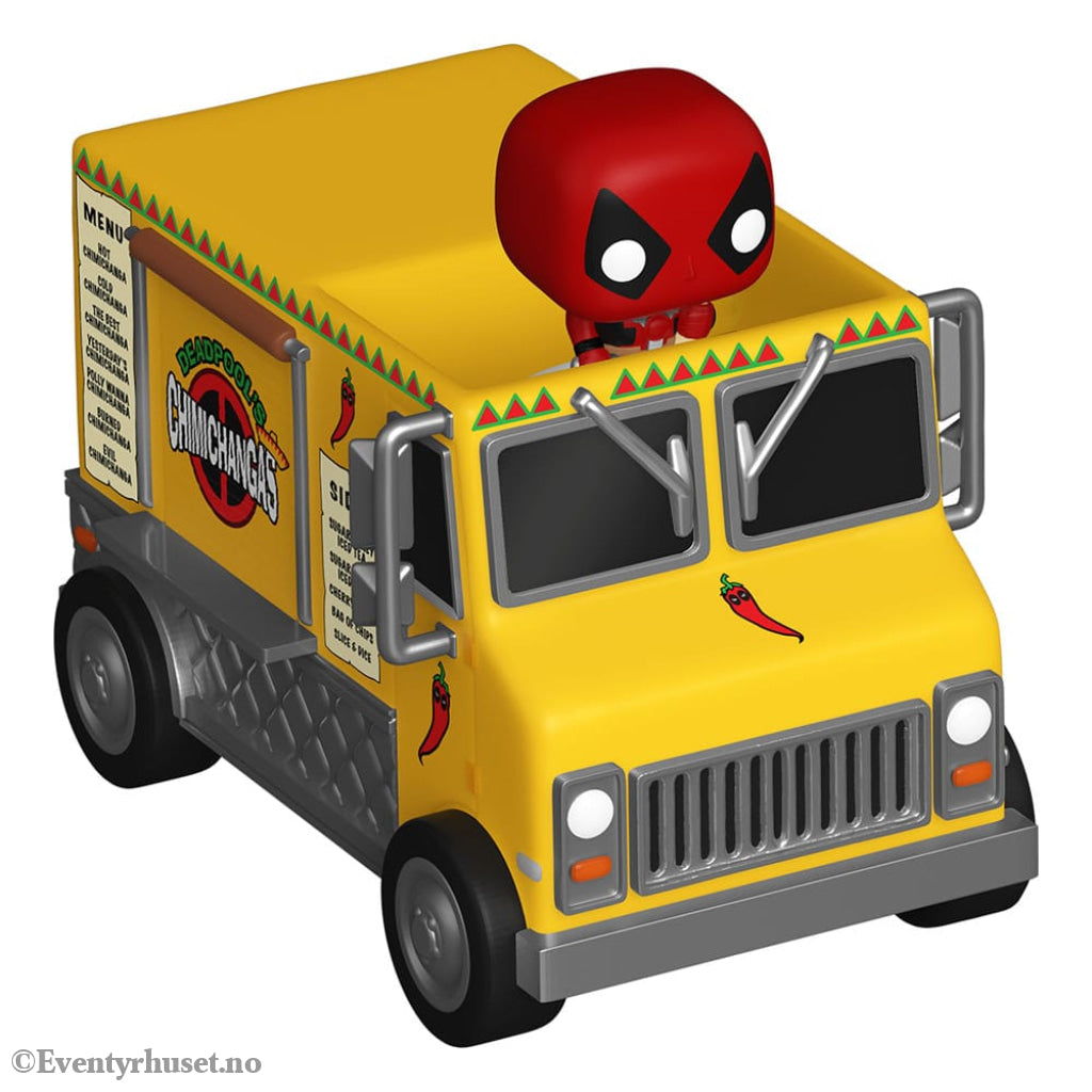 Marvel POP! Rides Vinyl Figure Deadpool w/Chimichanga Truck 2,5 cm Collectibles