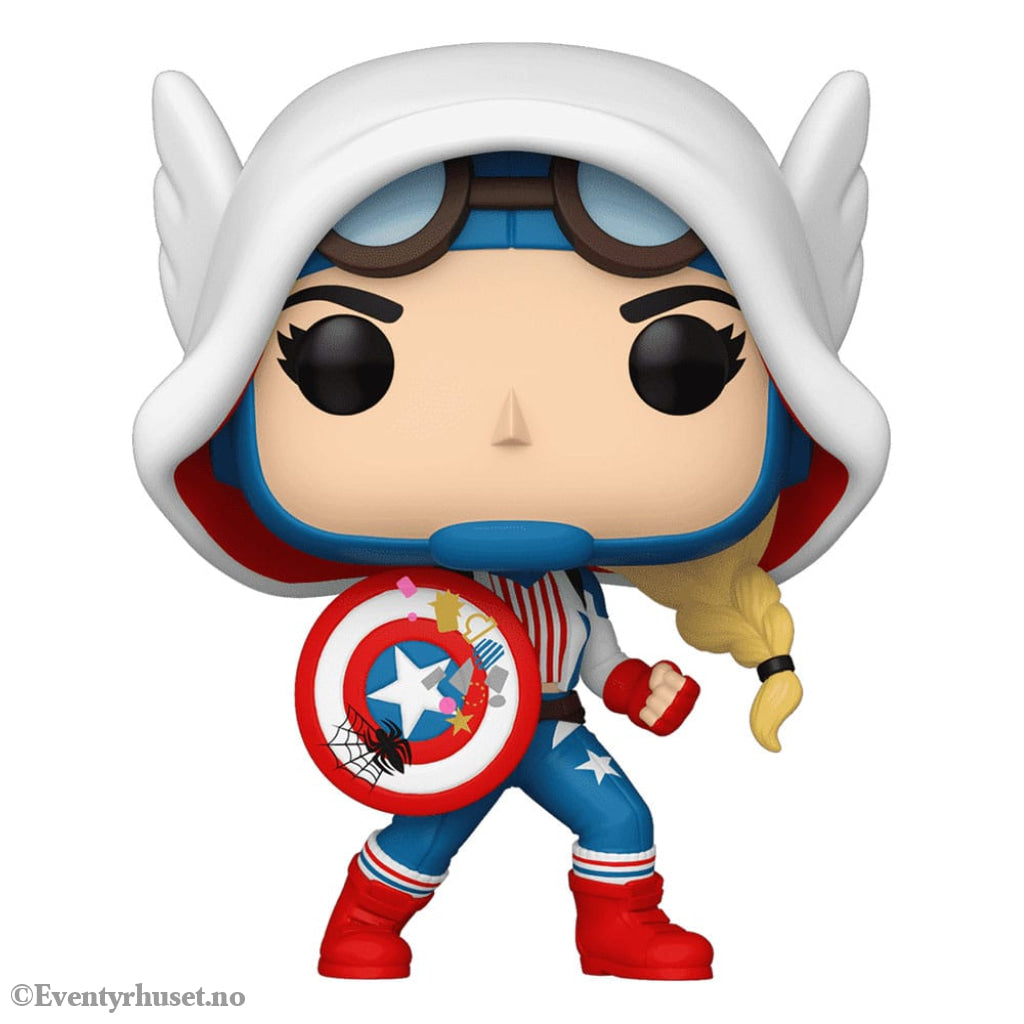 Marvel POP! Vinyl Figure Cap-Gwen 9 cm Collectibles