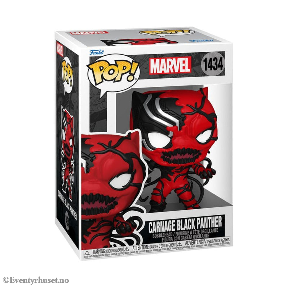 Marvel POP! Vinyl Figure Carnageized - Black Panther 9 cm Collectibles