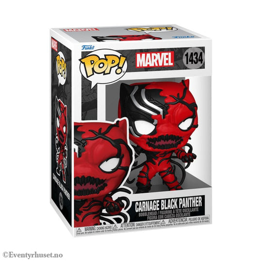 Marvel POP! Vinyl Figure Carnageized - Black Panther 9 cm Collectibles