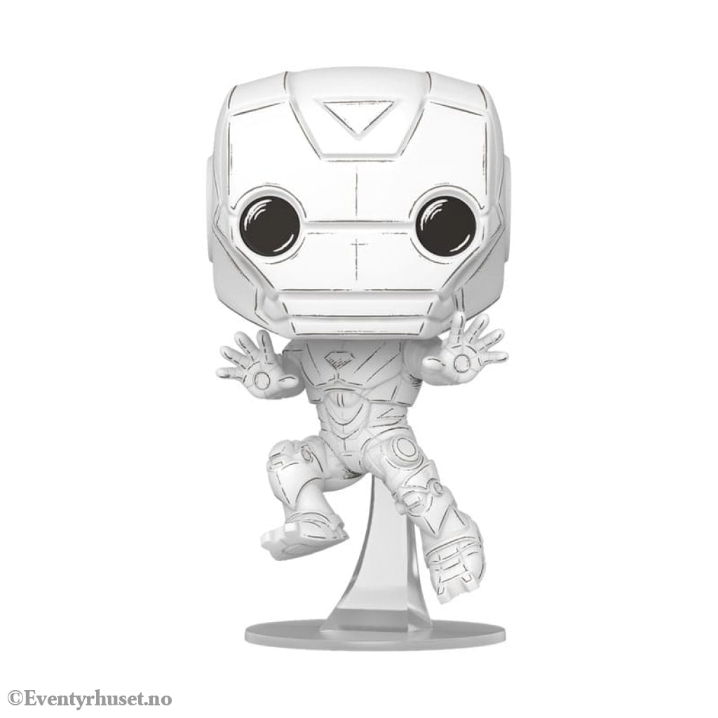 Marvel POP! Vinyl Figure Sketched - Iron Man 9 cm Collectibles