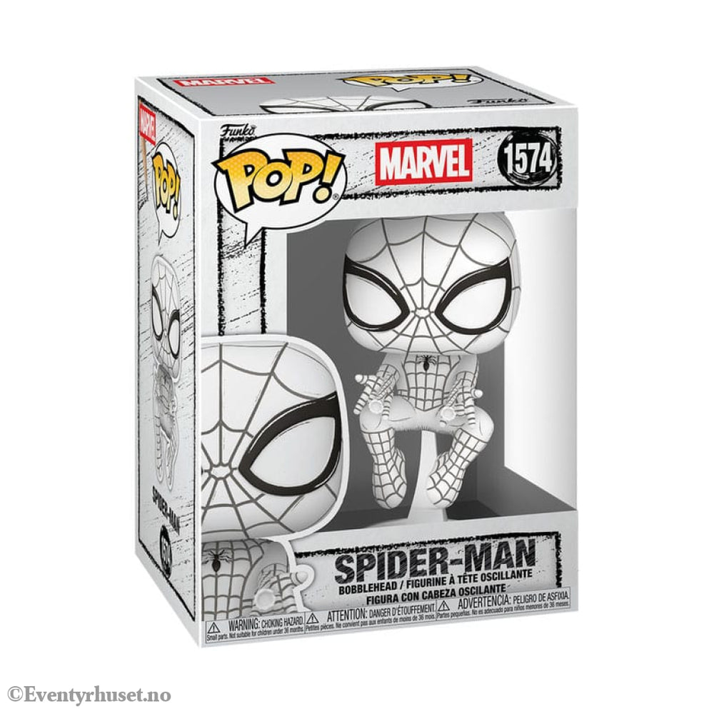 Marvel POP! Vinyl Figure Sketched - Spider-Man 9 cm Collectibles