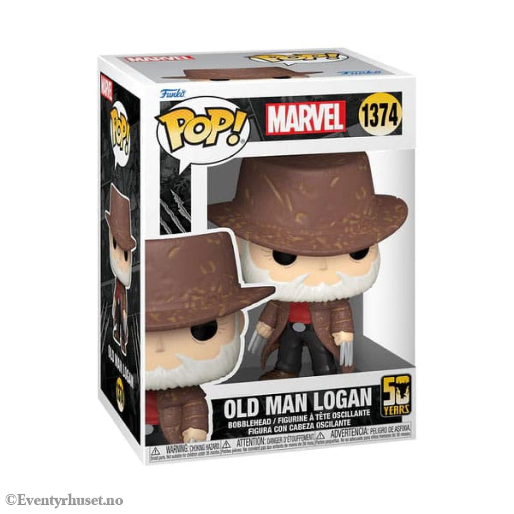 Marvel POP! Marvel Vinyl Figure Wolverine 50th - Ultimate Old Man Logan 9 cm Collectibles