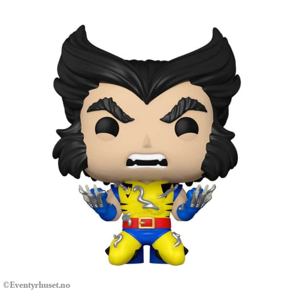 Marvel POP! Marvel Vinyl Figure Wolverine 50th - Ultimate Wolverine w/ Adamantium 9 cm Collectibles