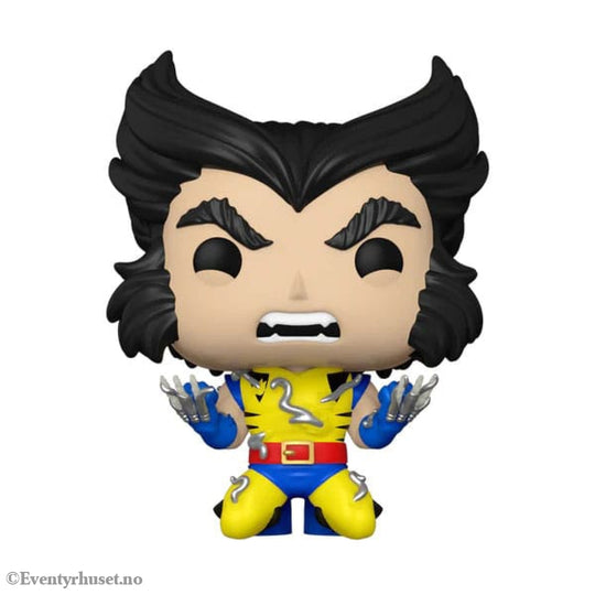 Marvel POP! Marvel Vinyl Figure Wolverine 50th - Ultimate Wolverine w/ Adamantium 9 cm Collectibles