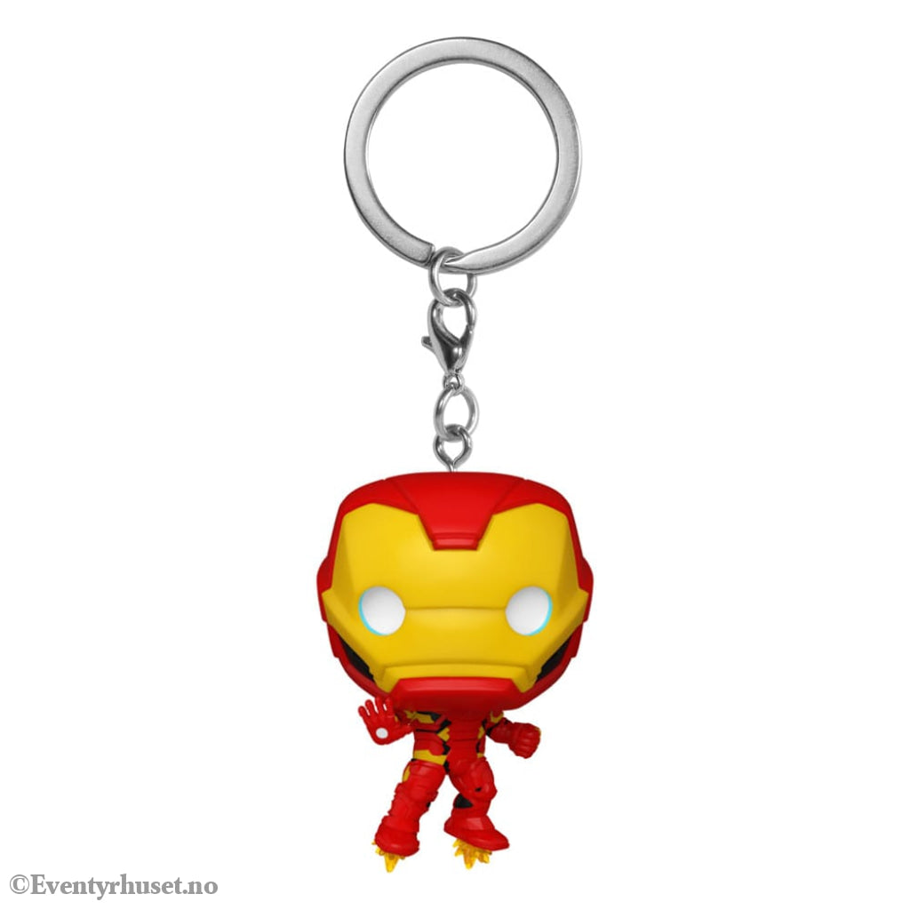 Marvel POP! Vinyl Keychains 4 cm New Classics - Iron Man Display (12) Fashion & Accessories