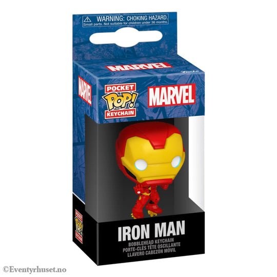 Marvel POP! Vinyl Keychains 4 cm New Classics - Iron Man Display (12) Fashion & Accessories