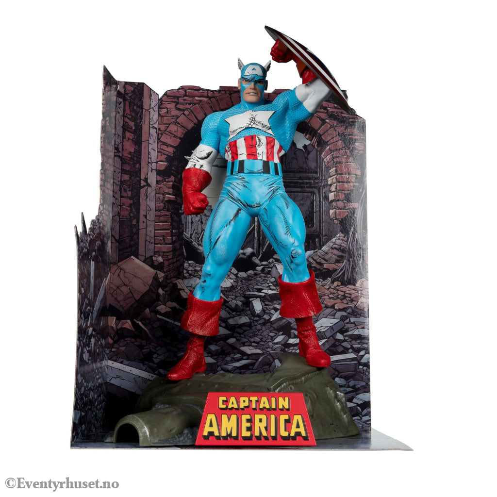 Marvel PVC Statue 1/6 Captain America (The Amazing Spider-Man #323) 28 cm. Mint In Sealed Box (MISB)! Actionfigur