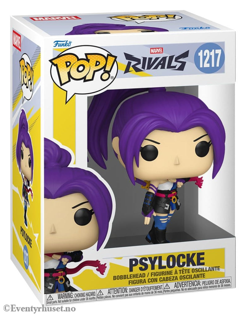 Marvel Rivals POP! Games Vinyl Figure Psylocke 9 cm Collectibles