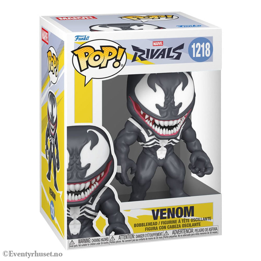 Marvel Rivals POP! Games Vinyl Figures Venom with Chase 9 cm Assortment (6) Collectibles