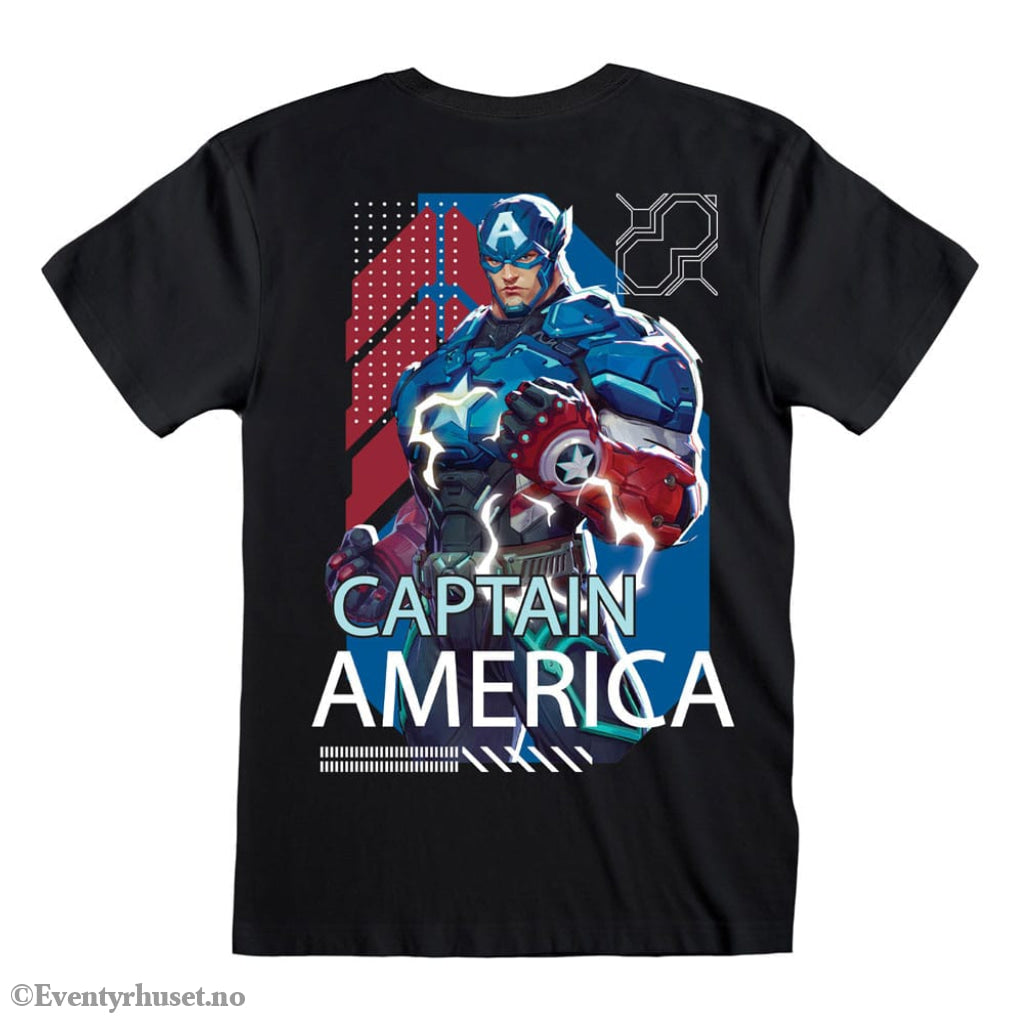 Marvel Rivals T-Shirt Captain America Size M Fashion & Accessories