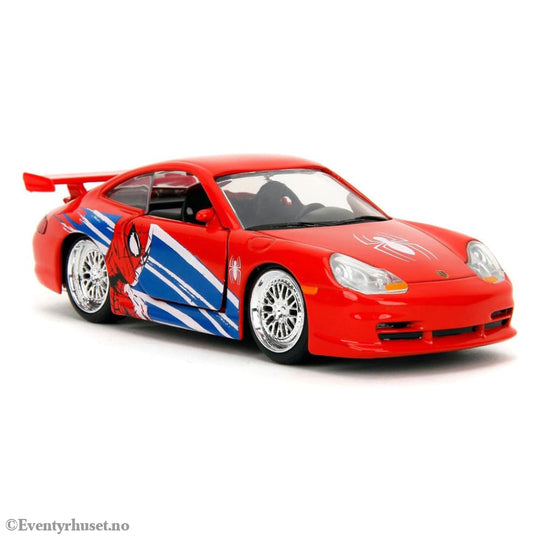 Marvel: Spider-Man Porsche 911 GT3 RS 1:32 Scale Vehicle (6) Collectibles