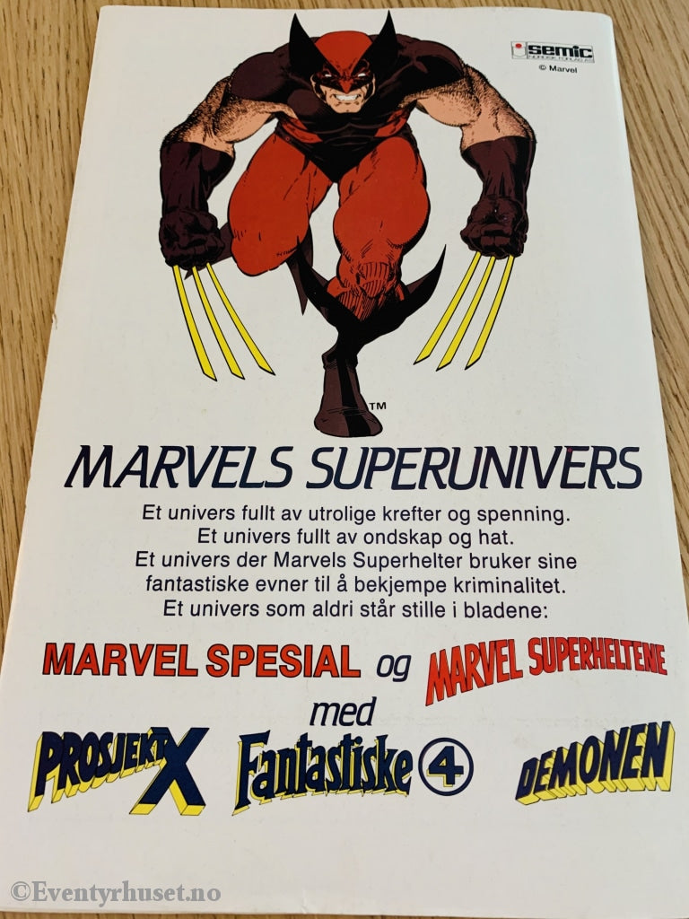 Marvel Superheltene. 1988/06. De Fantastiske Fire. Tegneserieblad