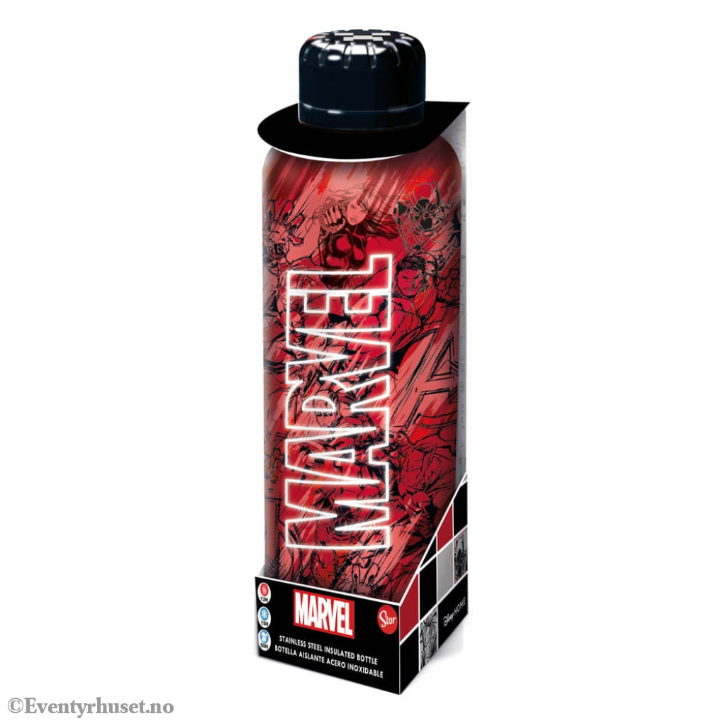 Marvel Water Bottle Marvel Pattern Home & Gifts