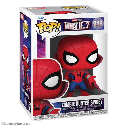 Marvel What If...? POP! TV Vinyl Figure Zombie Hunter Spidey 9 cm Collectibles