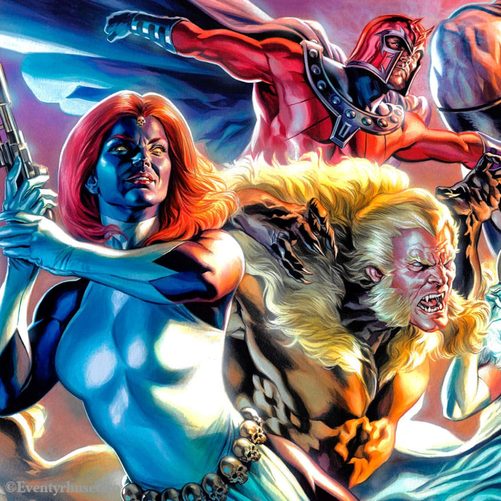 Marvel X-Men Art Print The Brotherhood of Mutants by Felipe Massafera 46 x 66 cm - unframed Home & Gifts