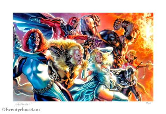 Marvel X-Men Art Print The Brotherhood of Mutants by Felipe Massafera 46 x 66 cm - unframed Home & Gifts