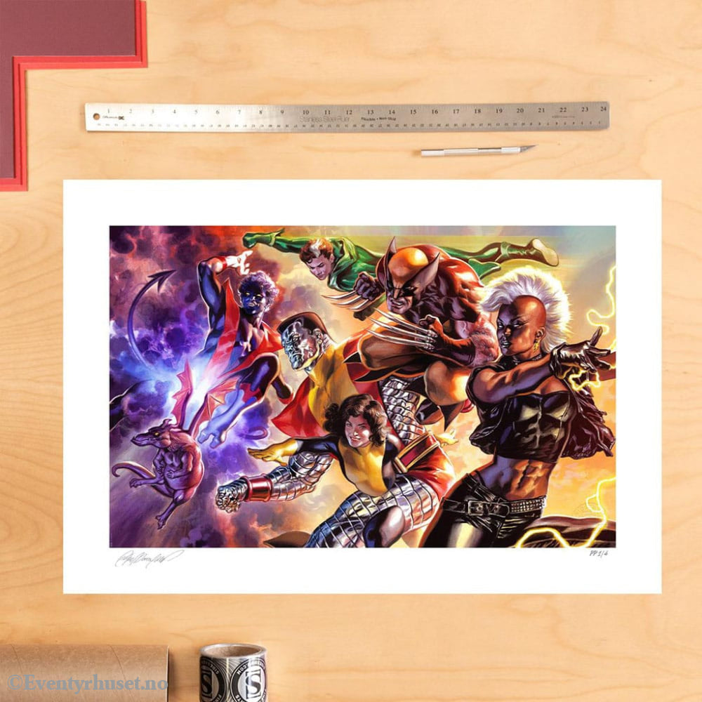 Marvel X-Men Art Print The X-Men by Felipe Massafera 46 x 66 cm - unframed Home & Gifts