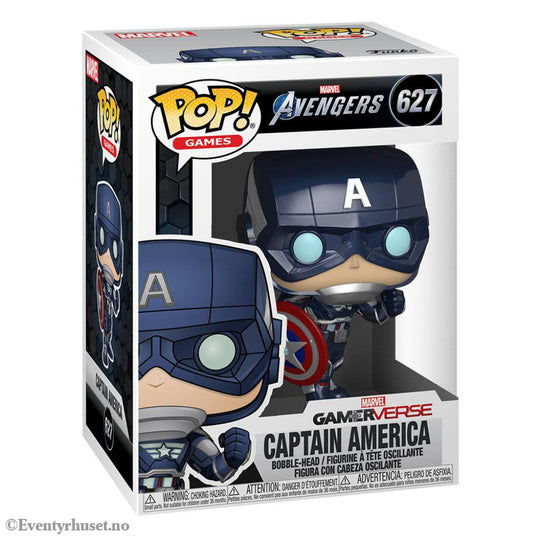 Marvel’s Avengers (2020 video game) POP! Marvel Vinyl Figure Captain America 9 cm Collectibles