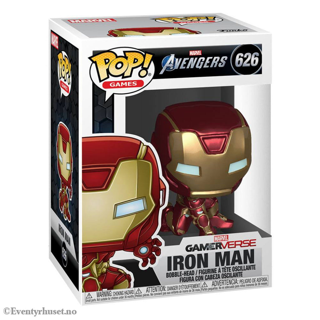 Marvel’s Avengers (2020 video game) POP! Marvel Vinyl Figure Iron Man 9 cm Collectibles