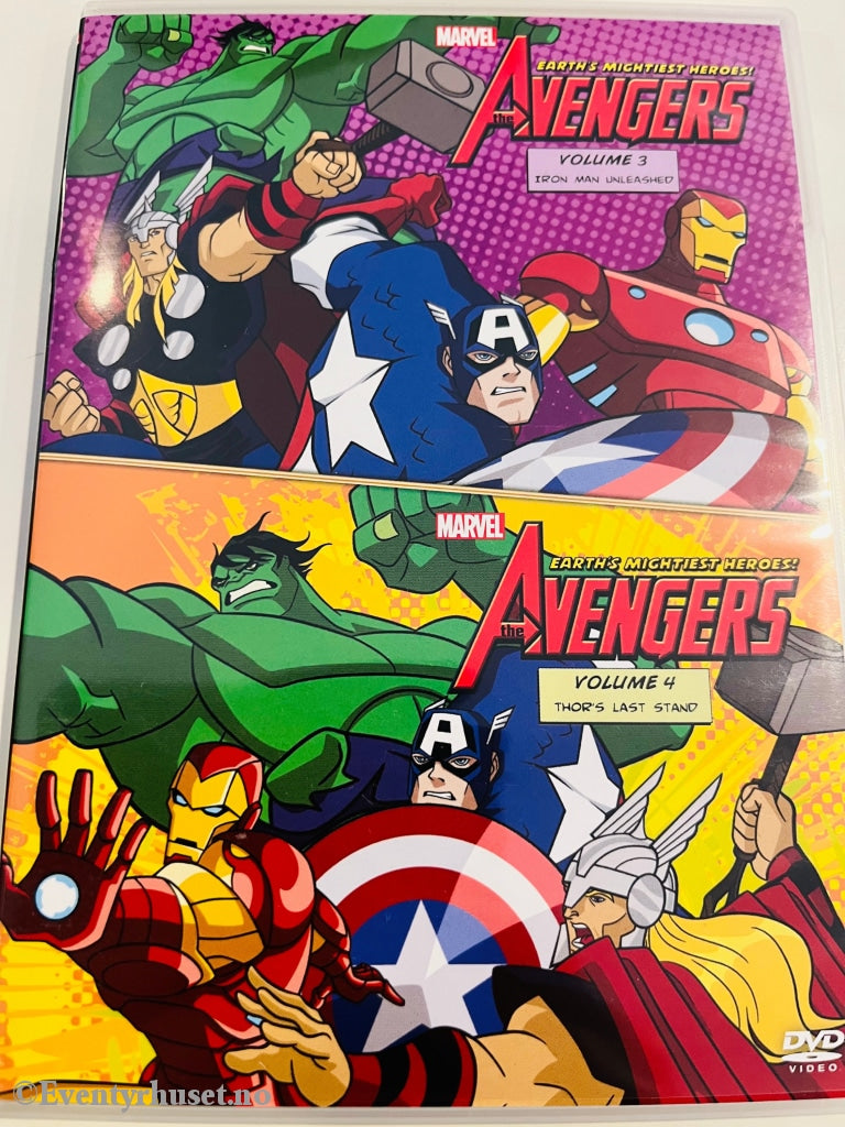 Marvels Avengers. Vol. 3 & 4. Dvd. Dvd