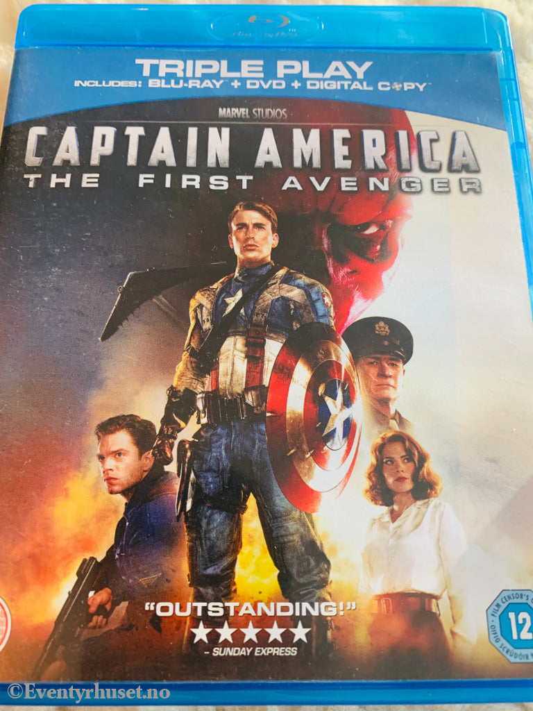 Marvel's Captain America - The First Avenger. Blu-ray.