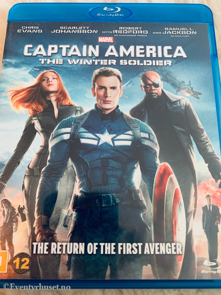 Marvel's Captain America - The Winter Soldier. Blu-ray.