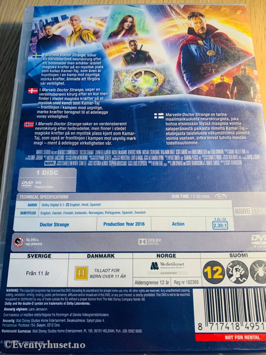 Marvels Doctor Strange. Dvd. Dvd